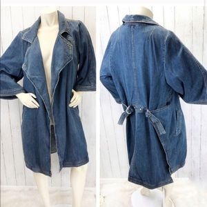 Denim coat